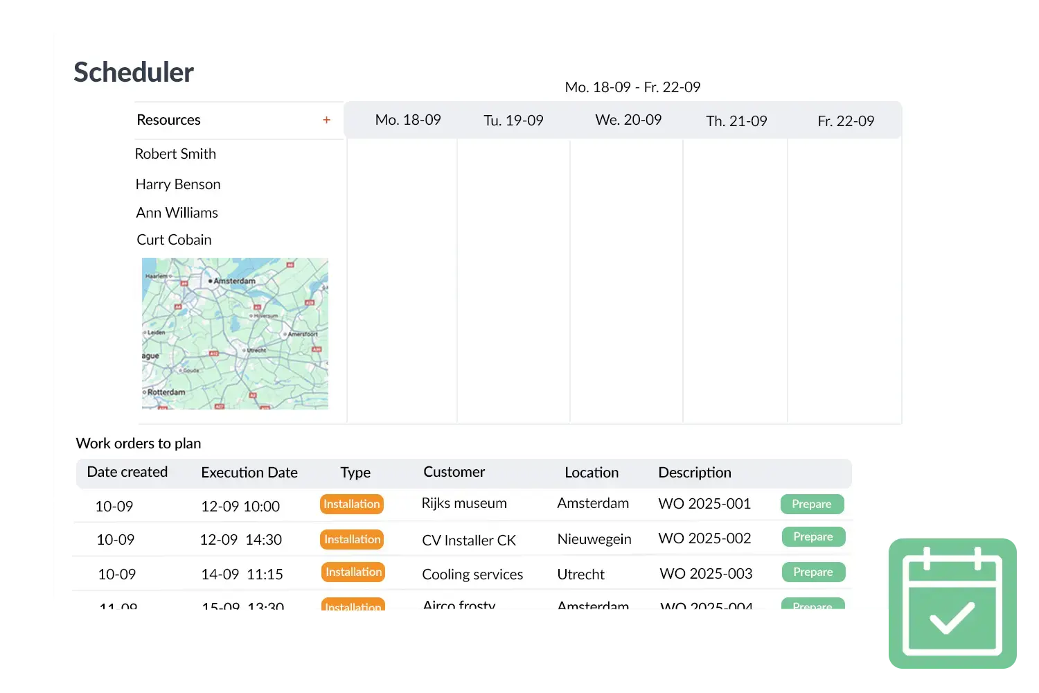 Werkplanning: wat het is, hoe je het opbouwt en waarom software het verschil maakt